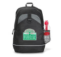 Canyon Backpack - Black | Custom Branded | Lemon Print