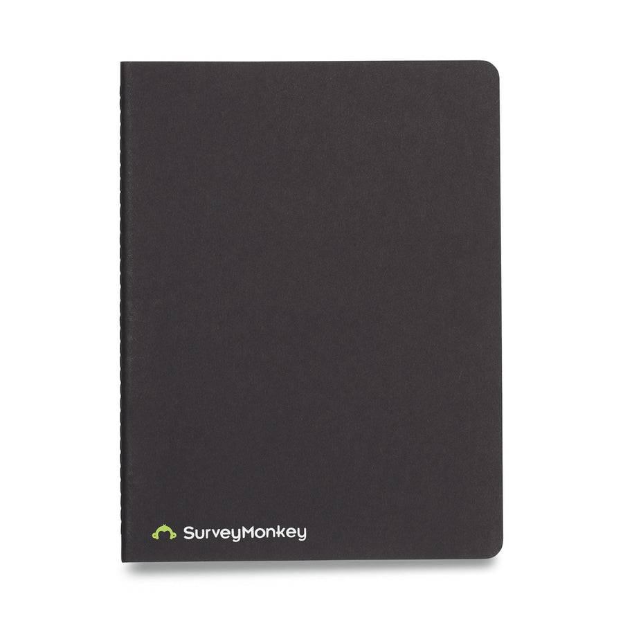 Moleskine® Cahier Ruled X-Large Journal - Black | Custom Branded | Lemon Print