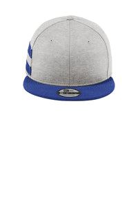 New Era® Shadow Heather Striped Flat Bill Snapback Cap | NE408