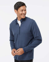 Adidas Men's 3-Stripes Quarter-Zip Sweater Pullover A554