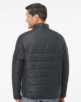 Adidas Men's 3-Stripes Puffer Full-Zip Jacket A570