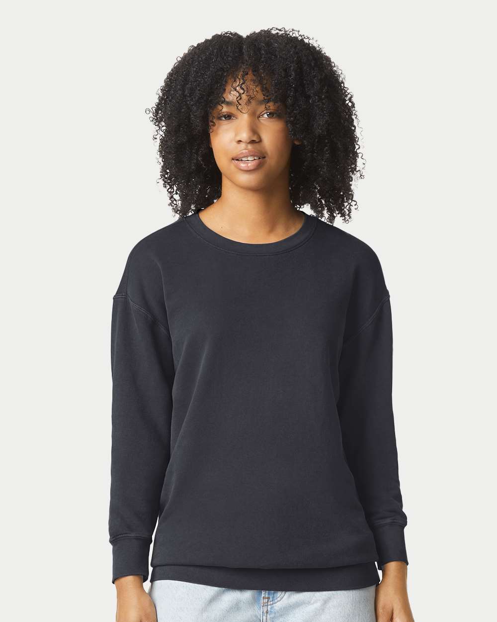 Comfort Colors Unisex Garment-Dyed Lightweight Fleece Crewneck Sweatshirt - 1466