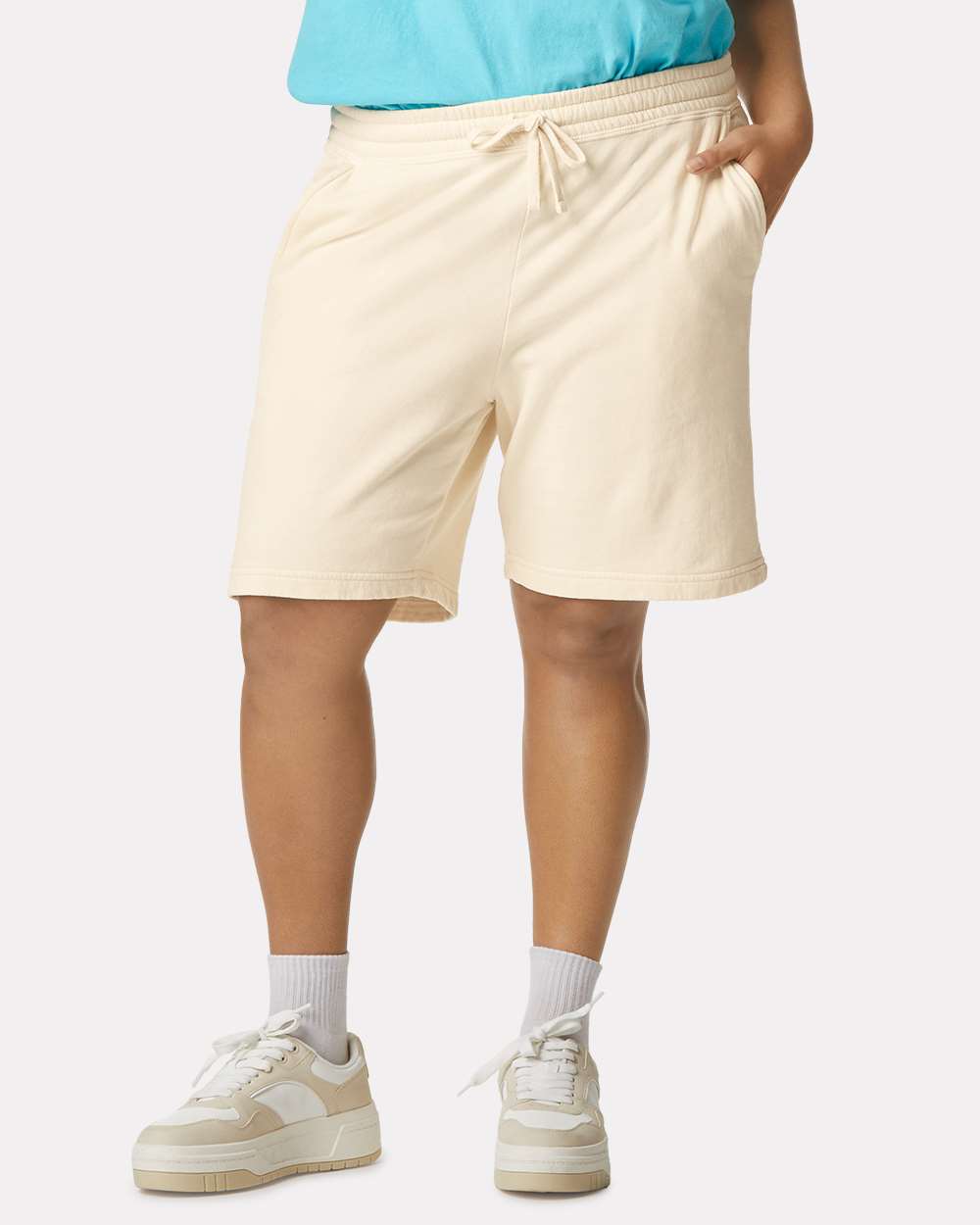 Unisex Garment-Dyed Lightweight Sweat Shorts
