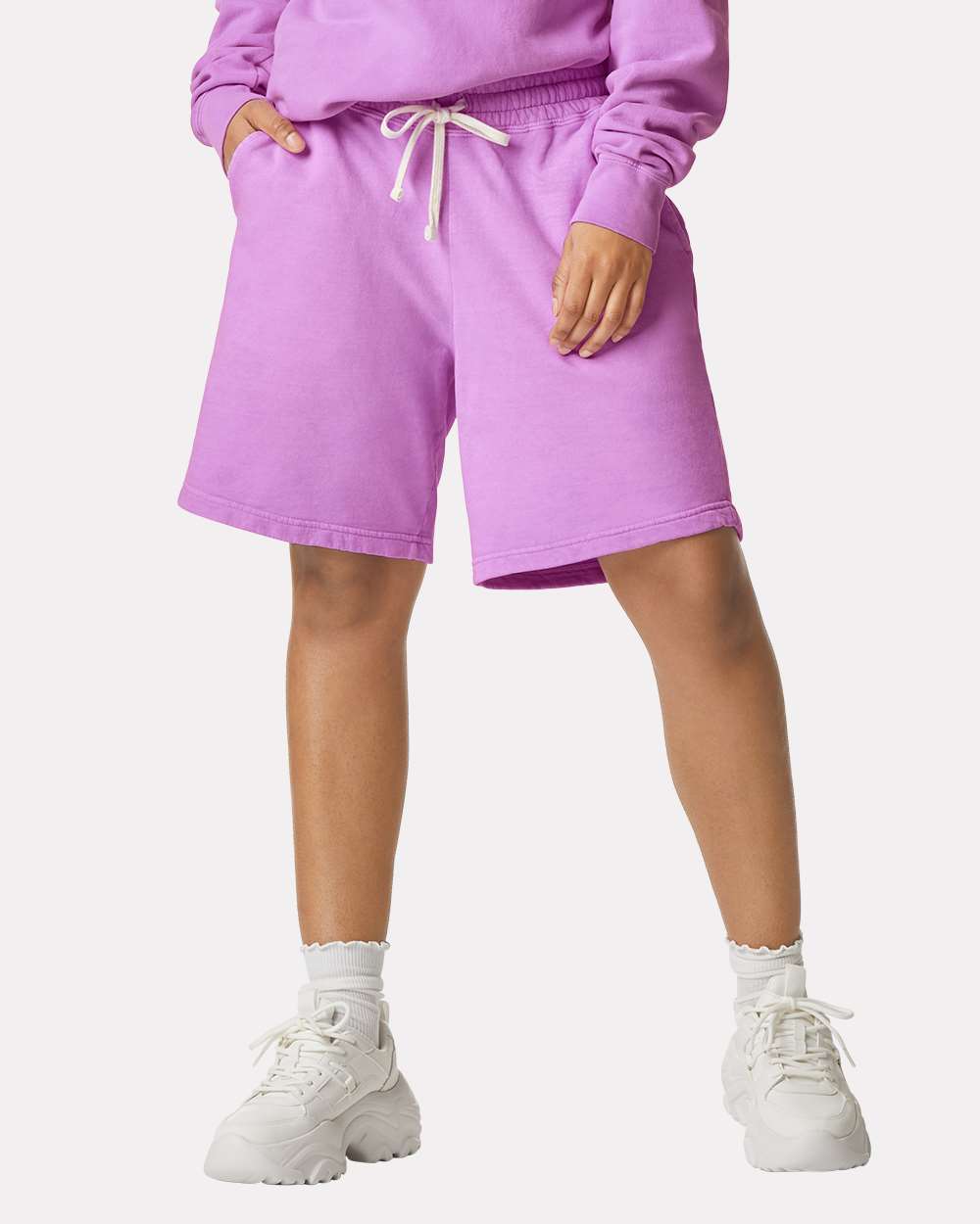 Unisex Garment-Dyed Lightweight Sweat Shorts