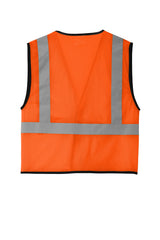 CornerStone ® ANSI 107 Class 2 Economy Mesh One-Pocket Vest | CSV100 - The Lemon Print & Design Studio 