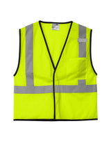 CornerStone ® ANSI 107 Class 2 Economy Mesh One-Pocket Vest | CSV100 - The Lemon Print & Design Studio 