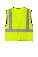 CornerStone ® ANSI 107 Class 2 Economy Mesh One-Pocket Vest | CSV100 - The Lemon Print & Design Studio 