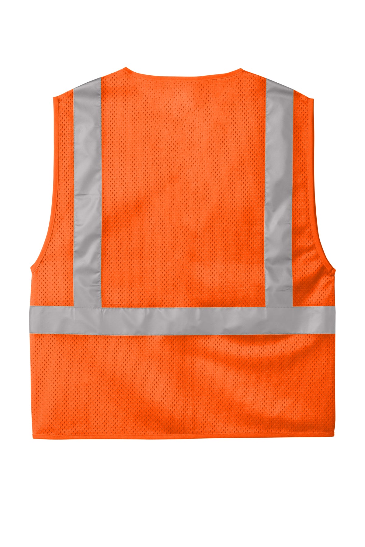 CornerStone® ANSI 107 Class 2 Mesh Zippered Vest | CSV102 - The Lemon Print & Design Studio 