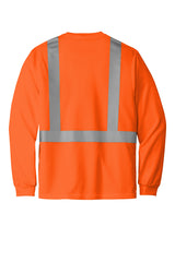 CornerStone® ANSI 107 Class 2 Mesh Long Sleeve Tee | CS201 - The Lemon Print & Design Studio 