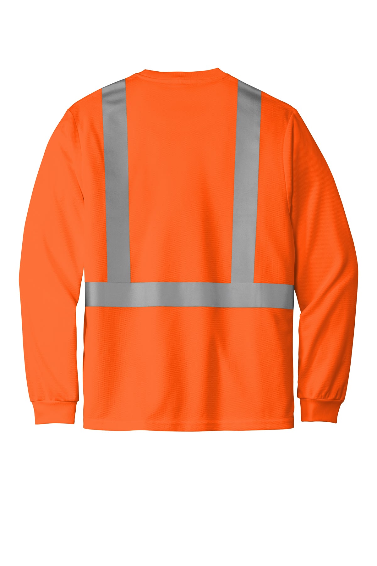 CornerStone® ANSI 107 Class 2 Mesh Long Sleeve Tee | CS201 - The Lemon Print & Design Studio 