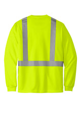 CornerStone® ANSI 107 Class 2 Mesh Long Sleeve Tee | CS201 - The Lemon Print & Design Studio 