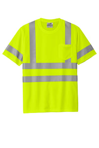CornerStone® ANSI 107 Class 3 Mesh Tee | CS202 - The Lemon Print & Design Studio 