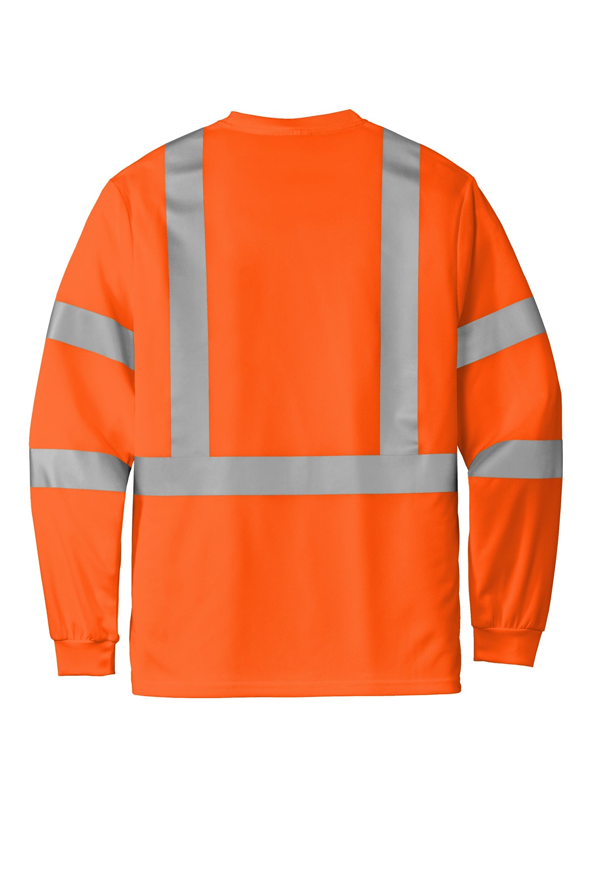 CornerStone® ANSI 107 Class 3 Mesh Long Sleeve Tee | CS203 - The Lemon Print & Design Studio 