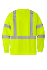 CornerStone® ANSI 107 Class 3 Mesh Long Sleeve Tee | CS203 - The Lemon Print & Design Studio 