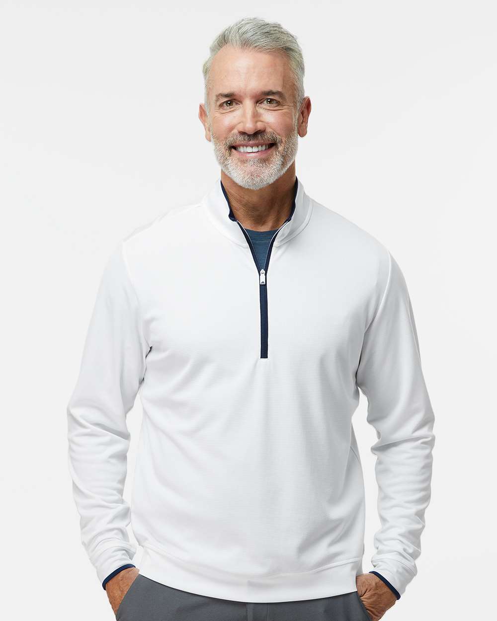 Adidas Men's Performance Lightweight Quarter-Zip Pullover A2002