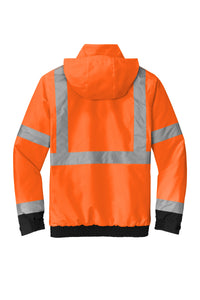 CornerStone® ANSI 107 Class 3 Economy Waterproof Insulated Bomber Jacket | CSJ500 - The Lemon Print & Design Studio 