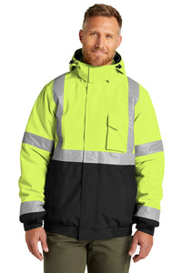 CornerStone® ANSI 107 Class 3 Economy Waterproof Insulated Bomber Jacket | CSJ500 - The Lemon Print & Design Studio 