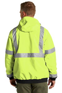 CornerStone® ANSI 107 Class 3 Economy Waterproof Insulated Bomber Jacket | CSJ500 - The Lemon Print & Design Studio 