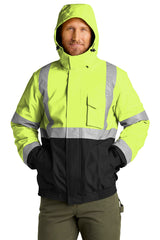 CornerStone® ANSI 107 Class 3 Economy Waterproof Insulated Bomber Jacket | CSJ500 - The Lemon Print & Design Studio 