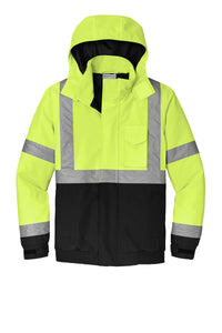 CornerStone® ANSI 107 Class 3 Economy Waterproof Insulated Bomber Jacket | CSJ500 - The Lemon Print & Design Studio 