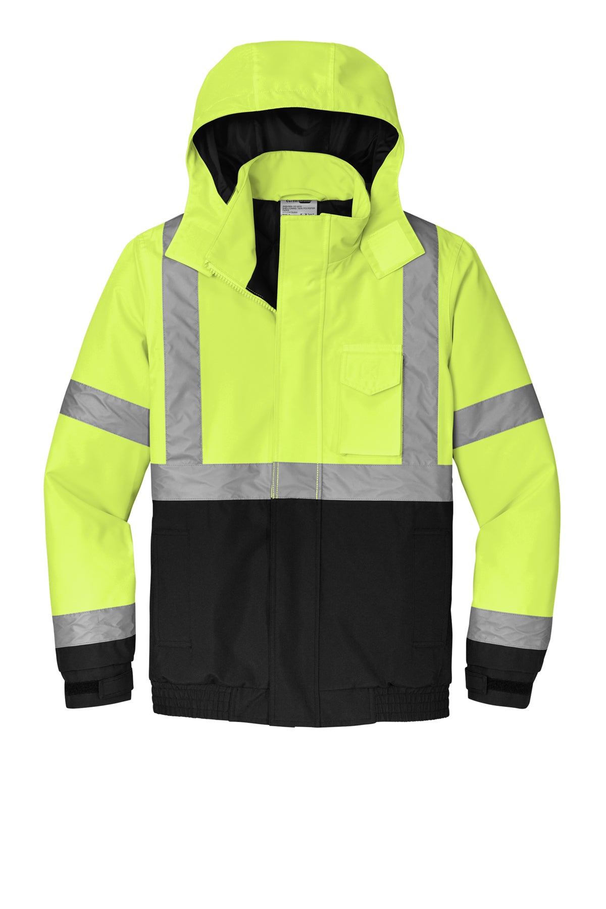 CornerStone® ANSI 107 Class 3 Economy Waterproof Insulated Bomber Jacket | CSJ500 - The Lemon Print & Design Studio 