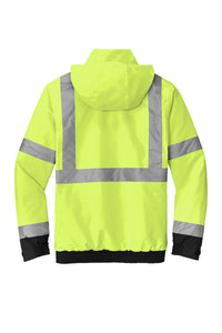 CornerStone® ANSI 107 Class 3 Economy Waterproof Insulated Bomber Jacket | CSJ500 - The Lemon Print & Design Studio 