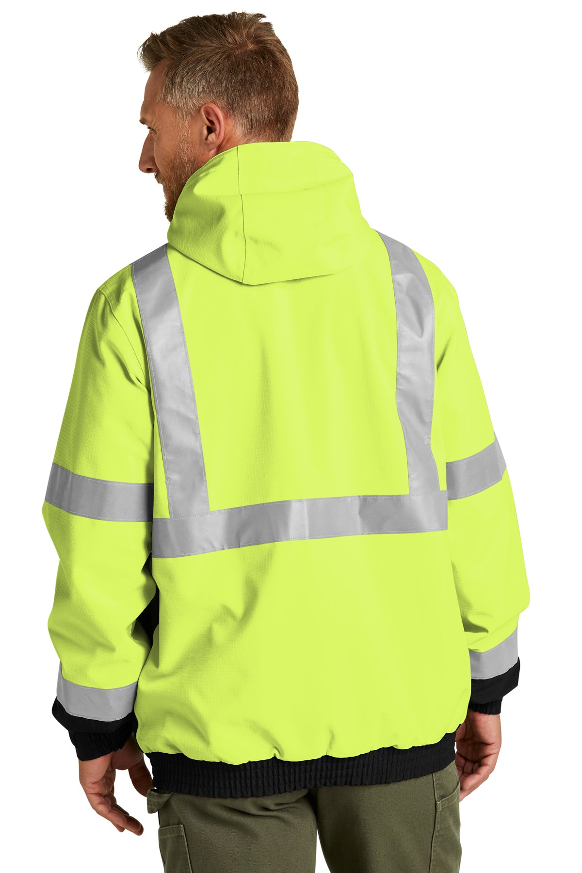 CornerStone® ANSI 107 Class 3 Waterproof Insulated Ripstop Bomber Jacket | CSJ501 - The Lemon Print & Design Studio 