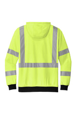 CornerStone® ANSI 107 Class 3 Heavy-Duty Fleece Full-Zip Hoodie | CSF300 - The Lemon Print & Design Studio 