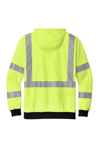 CornerStone® ANSI 107 Class 3 Heavy-Duty Fleece Full-Zip Hoodie | CSF300 - The Lemon Print & Design Studio 