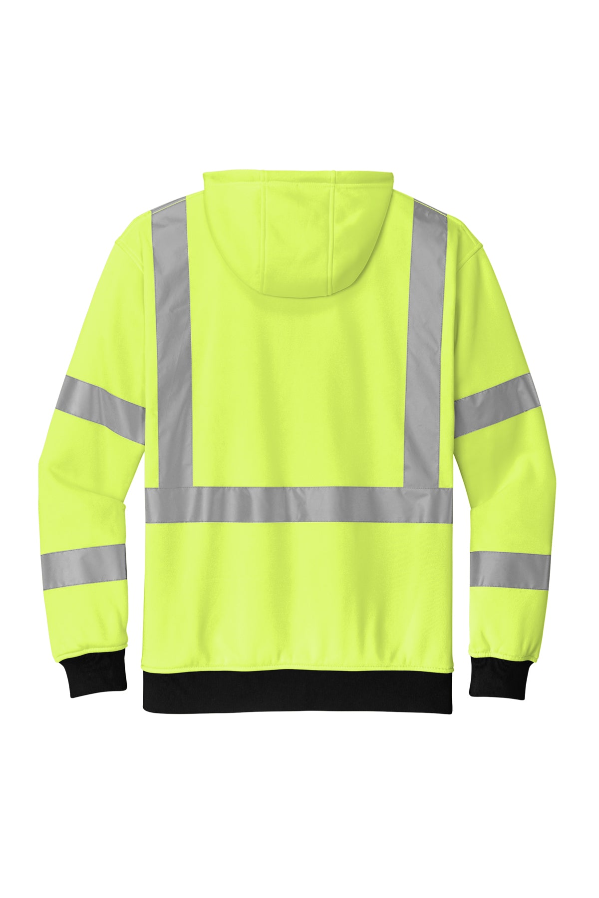 CornerStone® ANSI 107 Class 3 Heavy-Duty Fleece Full-Zip Hoodie | CSF300 - The Lemon Print & Design Studio 