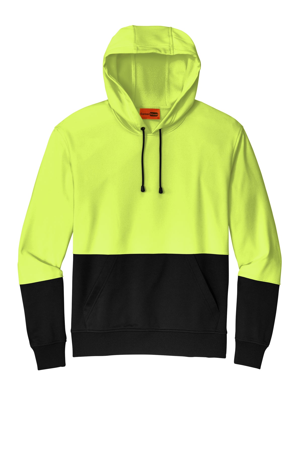 CornerStone® Enhanced Visibility Fleece Pullover Hoodier | CSF01 - The Lemon Print & Design Studio 