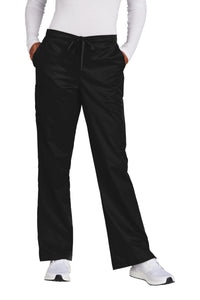 Wink® Women’s Petite WorkFlex Flare Leg Cargo Pant | WW4750P | Petite - The Lemon Print & Design Studio 