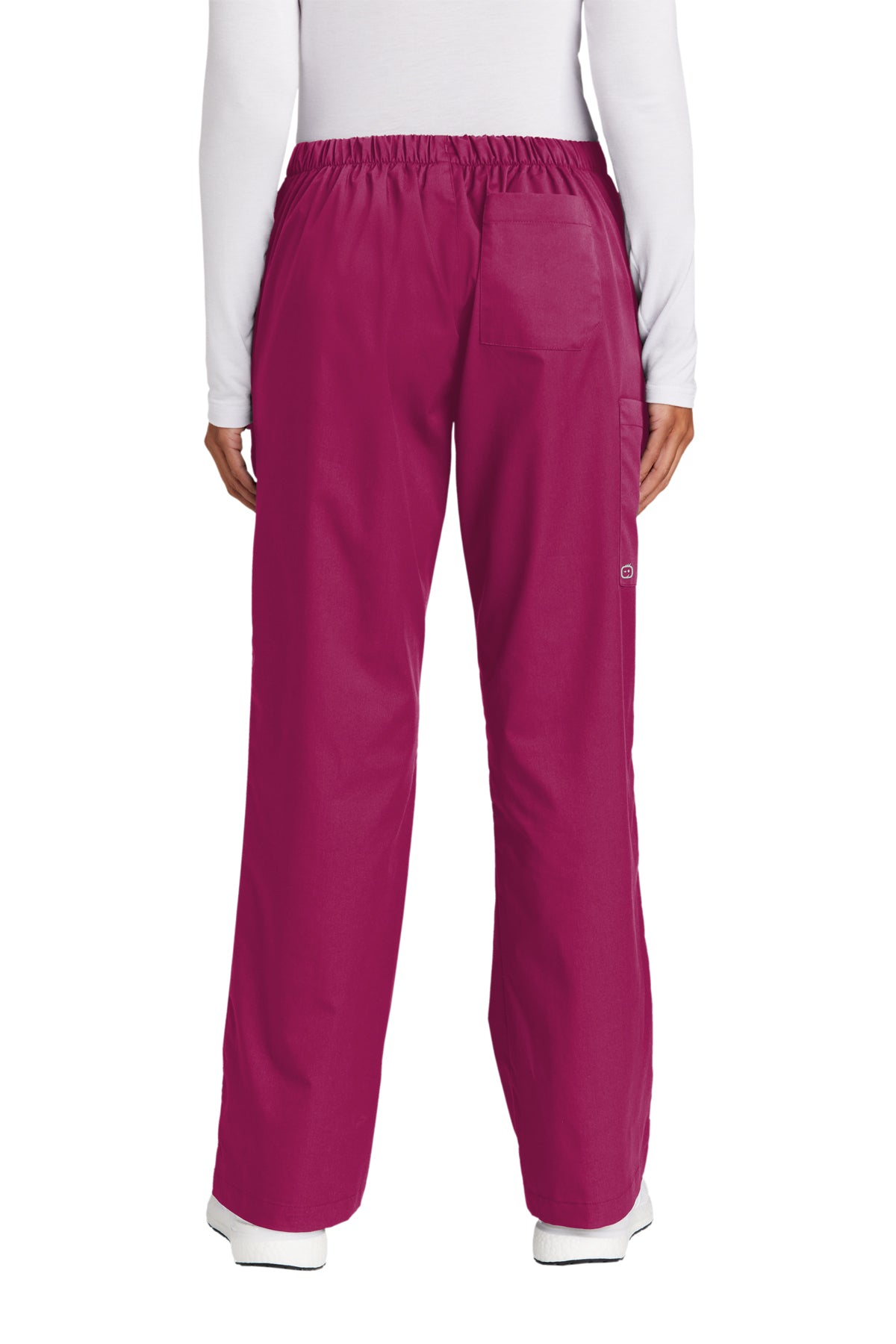 Wink® Women’s Petite WorkFlex Flare Leg Cargo Pant | WW4750P | Petite - The Lemon Print & Design Studio 