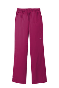Wink® Women’s Petite WorkFlex Flare Leg Cargo Pant | WW4750P | Petite - The Lemon Print & Design Studio 