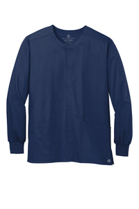 Wink® Unisex WorkFlex Snap-Front Scrub Jacket | WW3080 - The Lemon Print & Design Studio 