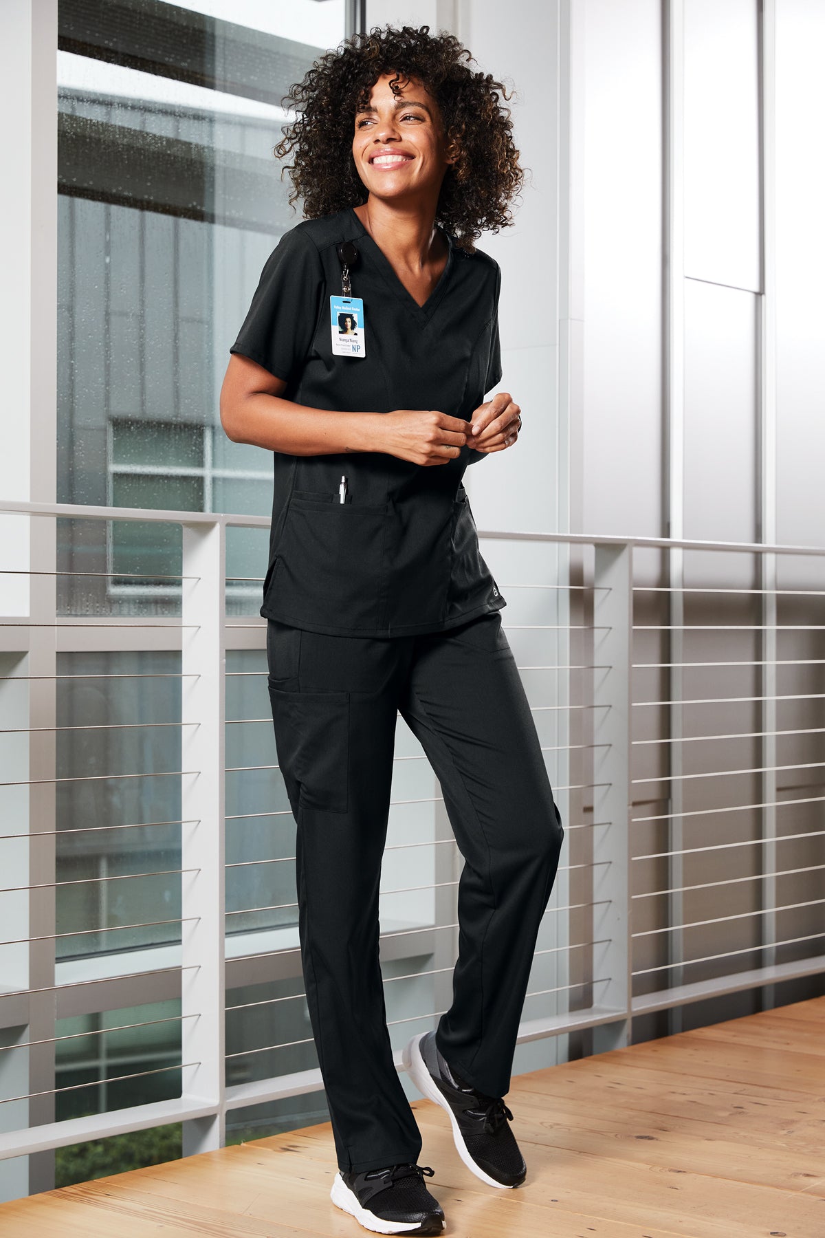 Wink® Women’s Premiere Flex™ V-Neck Top | WW4168 - The Lemon Print & Design Studio 