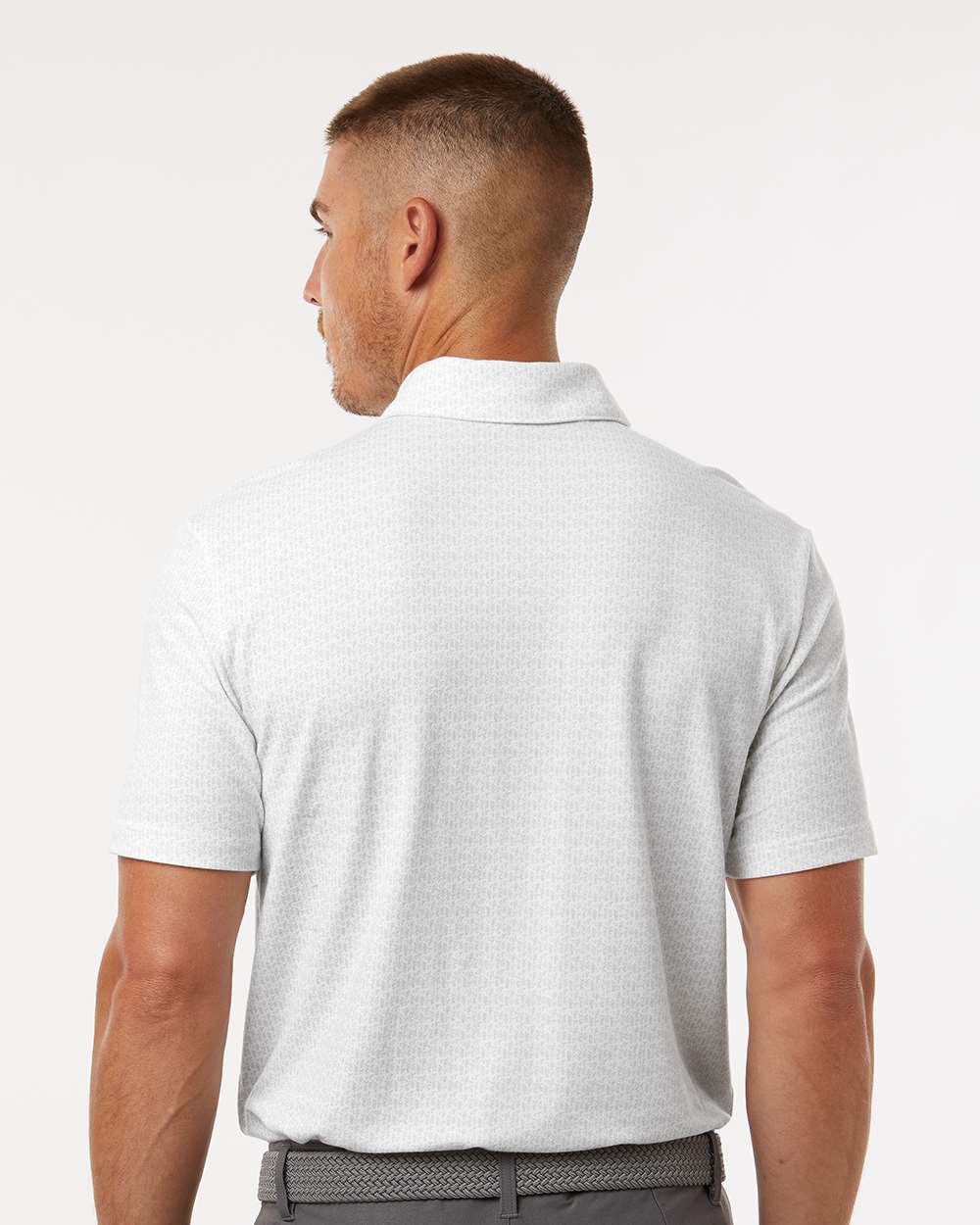 Adidas Men's Blended Printed Polo A702