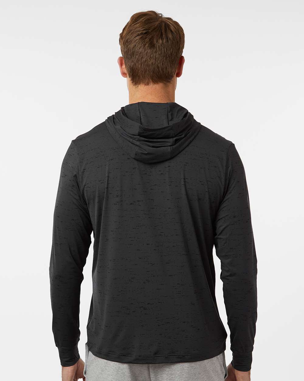 Adidas Men's Performance Hooded Long Sleeve T-Shirt A2010