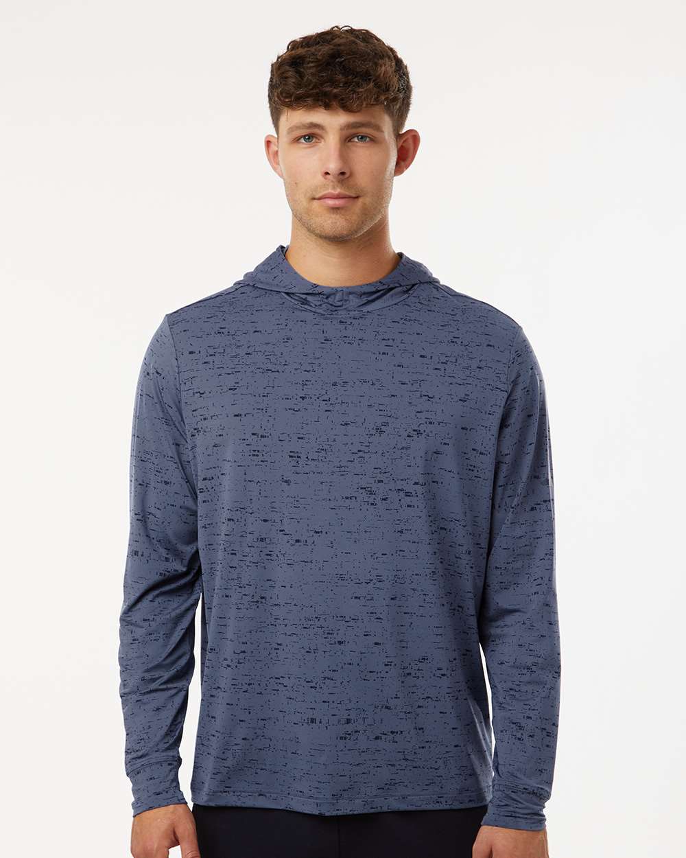 Adidas Men's Performance Hooded Long Sleeve T-Shirt A2010