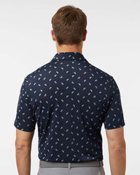 Adidas Men's Ultimate365 Mesh Print Polo A2012