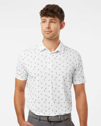 Adidas Men's Ultimate365 Mesh Print Polo A2012
