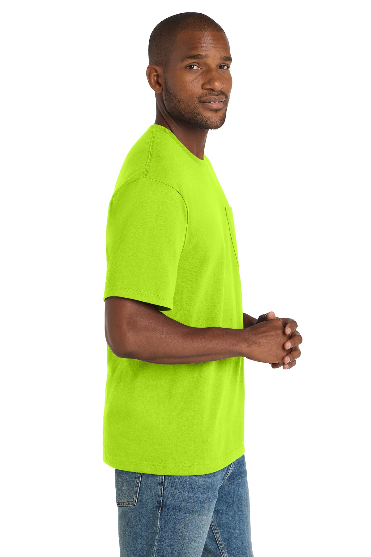 CornerStone ® Workwear Pocket Tee | CS430 - The Lemon Print & Design Studio 