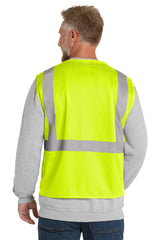 CornerStone® ANSI 107 Class 2 Economy Mesh Zippered Vest | CSV101 - The Lemon Print & Design Studio 
