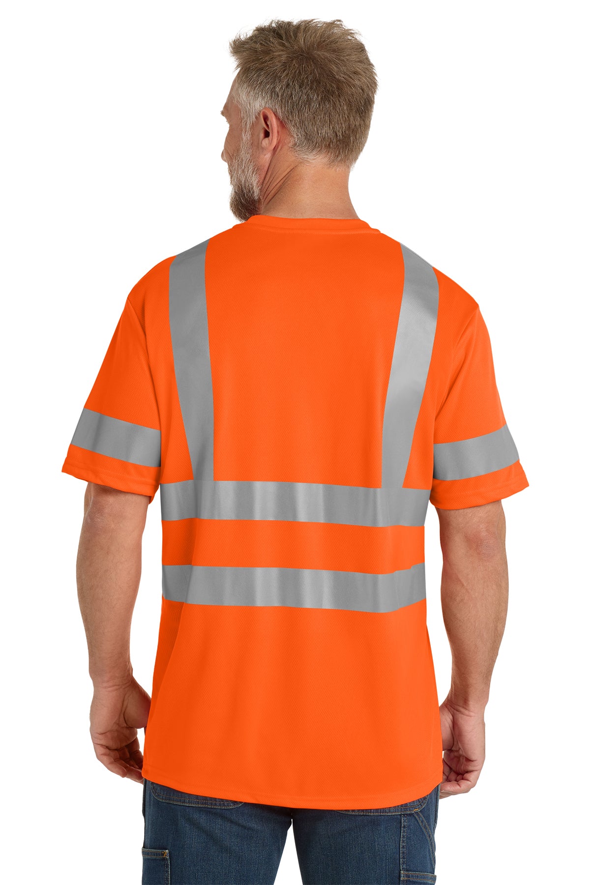 CornerStone® ANSI 107 Class 3 Mesh Tee | CS202 - The Lemon Print & Design Studio 