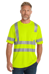 CornerStone® ANSI 107 Class 3 Mesh Tee | CS202 - The Lemon Print & Design Studio 