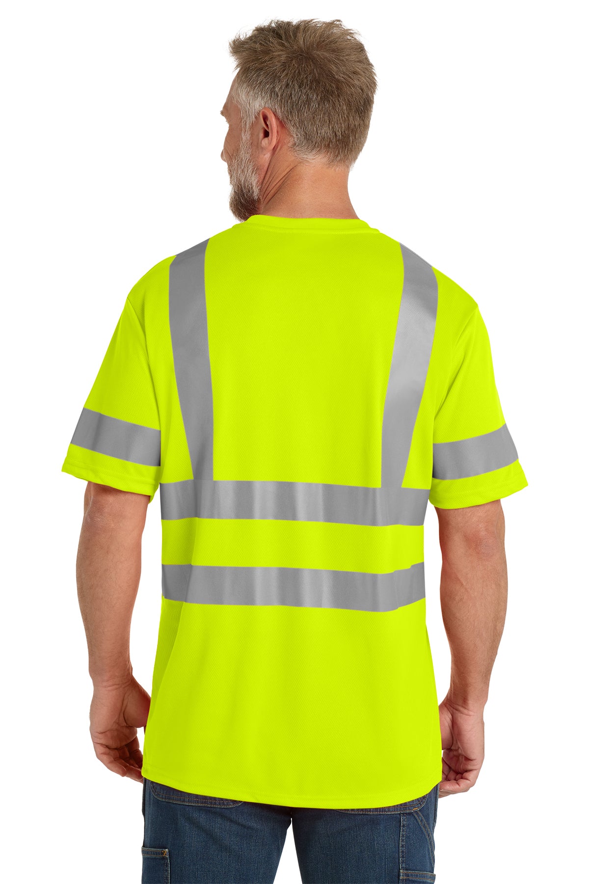 CornerStone® ANSI 107 Class 3 Mesh Tee | CS202 - The Lemon Print & Design Studio 