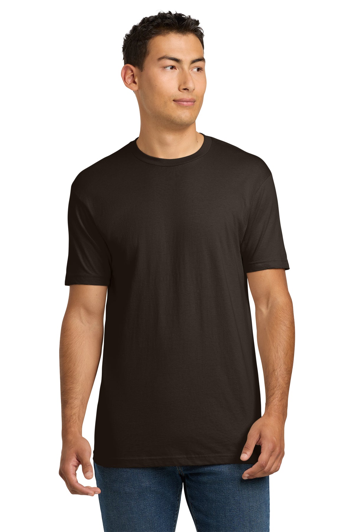 3600 Next Level Apparel Unisex Cotton T-Shirt - Dark Chocolate