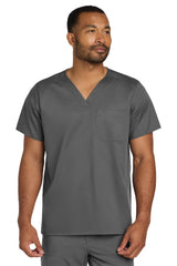 Wink® Unisex WorkFlex Chest Pocket V-Neck Top| WW3160 - The Lemon Print & Design Studio 