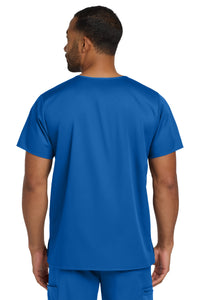 Wink® Unisex WorkFlex Chest Pocket V-Neck Top| WW3160 - The Lemon Print & Design Studio 