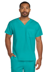 Wink® Unisex WorkFlex Chest Pocket V-Neck Top| WW3160 - The Lemon Print & Design Studio 